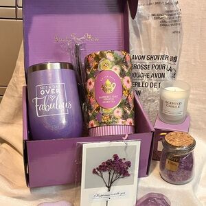 Just For You Purple Bath & Body Boxed Bundle.